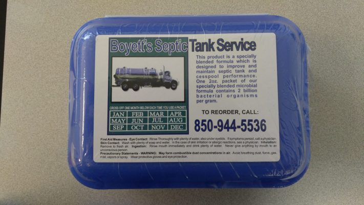 Boyett's recommends BioFORCE for septic tanks